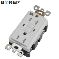 GFCI Safety circuit wall receptacle gfci electric socket